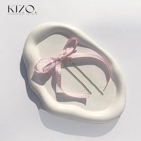 Rhinestone Hairbow Pin - Kizo Studio